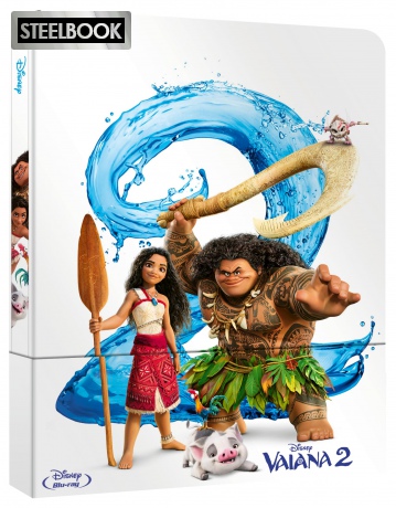 Vaiana 2 (Édition SteelBook) [DVD]