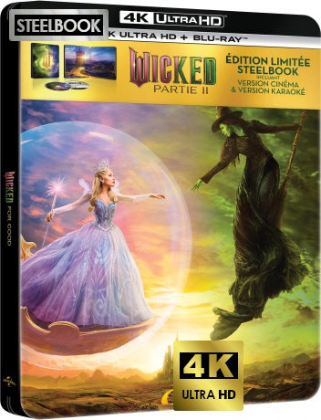 Wicked: For Good (Wicked: Na dobre) (steelbook) [Blu-Ray 4K]+[Blu-Ray]