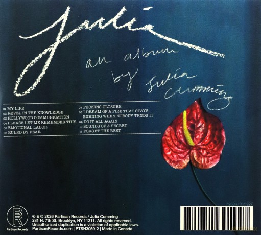 Julia Cumming: Julia [CD]