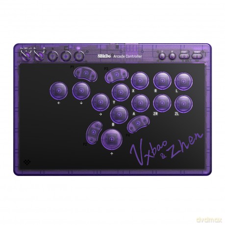 8Bitdo - Arcade Controller - Purple