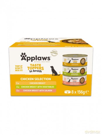 Applaws - Multipack Chicken Broth for Dog - 8x156g