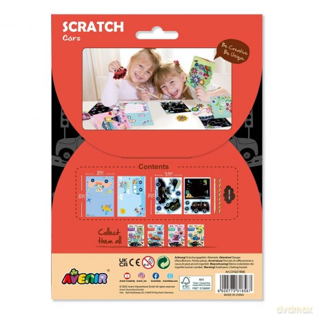 Avenir - Scratch Greeting Card - Cars (58CH221856)