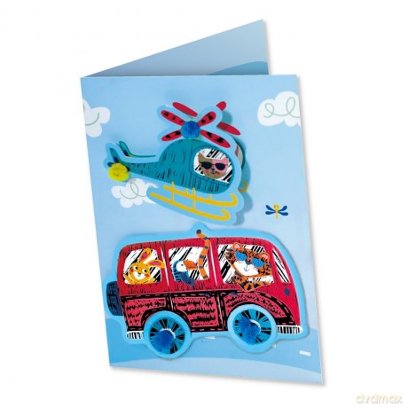 Avenir - Scratch Greeting Card - Cars (58CH221856)