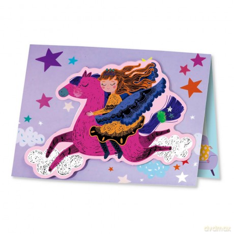 Avenir - Scratch Greeting Card - Princesses (58CH221857)