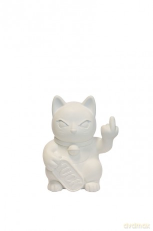 Blogo - Figure - Maneki - White - Small