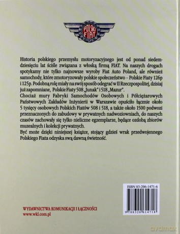 Samochody osobowe Polski Fiat 508 i 518 [KSIĄŻKA]