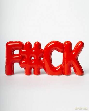 Blogo Smart - Balloon Lettering - Fuck - Red