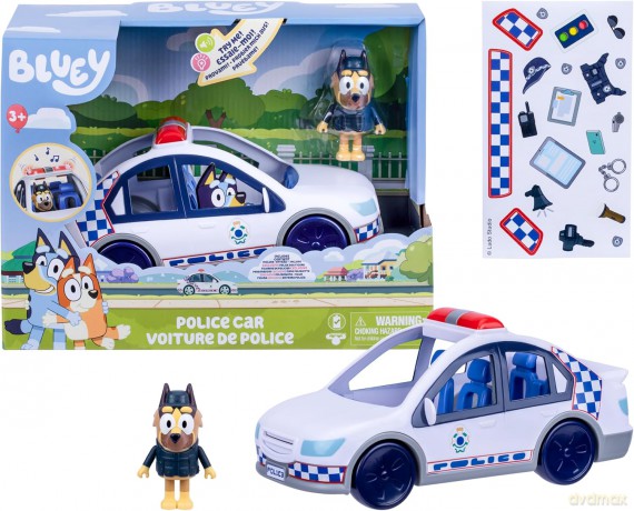 BLUEY - Police Car with Lights and Sound(90451) [FIGURKA]