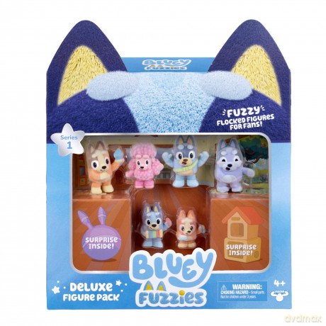 BLUEY Fuzzies - Figure Fan Favorites - 8 pack(90454) [FIGURKA]