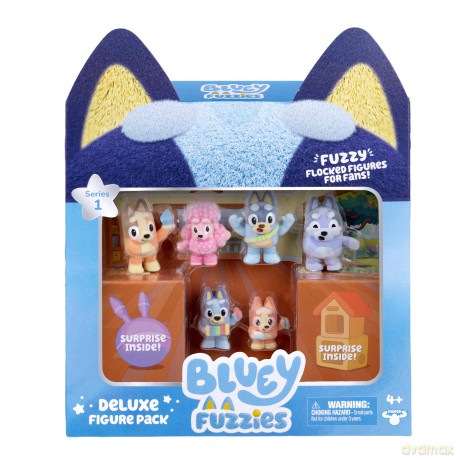 BLUEY Fuzzies - Figure Fan Favorites - 8 pack(90454) [FIGURKA]