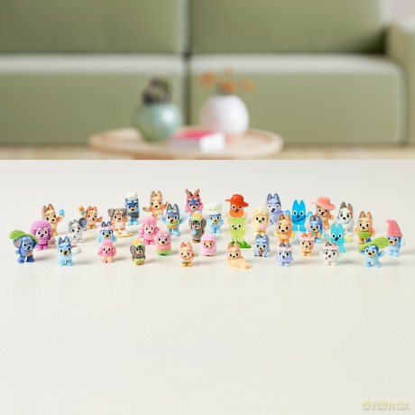 BLUEY Fuzzies - Figure Fan Favorites - 8 pack(90454) [FIGURKA]