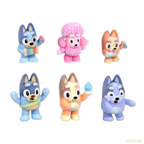 BLUEY Fuzzies - Figure Fan Favorites - 8 pack(90454) [FIGURKA]