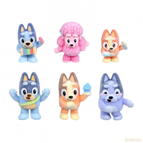 BLUEY Fuzzies - Figure Fan Favorites - 8 pack(90454) [FIGURKA]