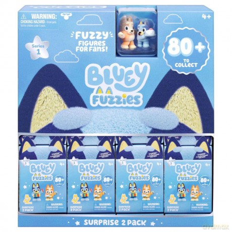 BLUEY Fuzzies - Mini Figures - 2 pack (90452) [FIGURKA]