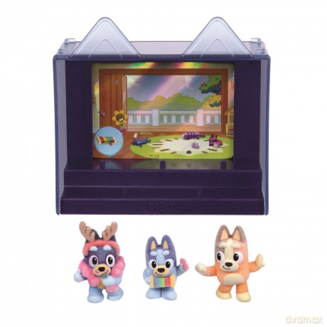 BLUEY Fuzzies Figures - Episodes - 3 pack.(90453) [FIGURKA]