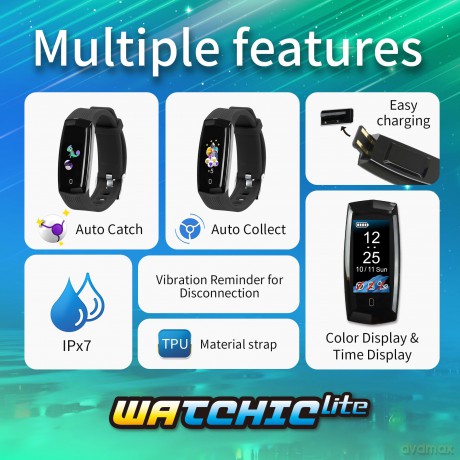 Brook Gaming - Watchic Lite - Black - 260 x 22 x 12 mm