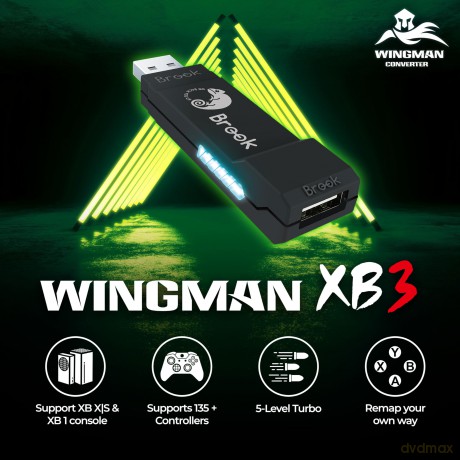 Brook Gaming - Wingman XB3 - Black