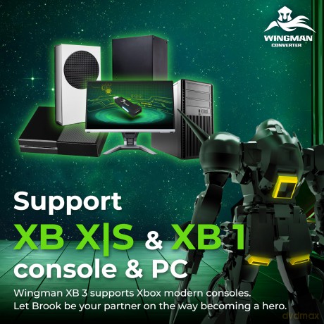 Brook Gaming - Wingman XB3 - Black