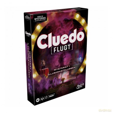 Cluedo: Flugt - Mysteriet i Illusionistklubben [KARTY]
