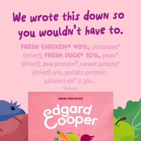 Edgard Cooper - Fresh Free-run Puppy Duck and Chicken - 3 kg
