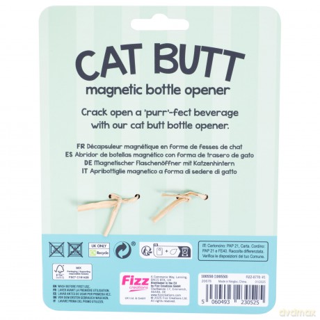 Fizz Creations - Cat Butt Bottle Opener