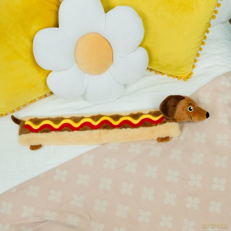 Fizz Creations - Sausage Dog Long Hot Water Bottle - 55cm