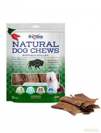 Frigera - Natural Dog Chews - Buffalo Esophagus - 250gr