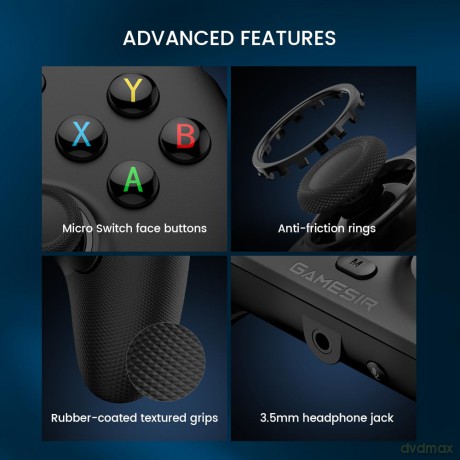GameSir - G7 HE Multiplatform Gamepad - Black