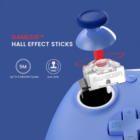 GameSir - G7 SE Multiplatform Gamepad (Hall-Effect Sticks) - Dynamic Blue