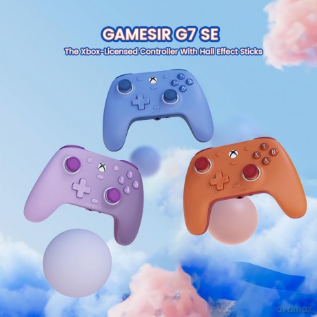 GameSir - G7 SE Multiplatform Gamepad (Hall-Effect Sticks) - Dynamic Blue