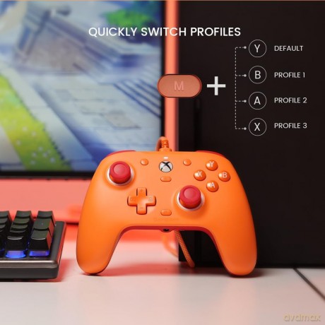 GameSir - G7 SE Multiplatform Gamepad (Hall-Effect Sticks) - Vibrant Orange