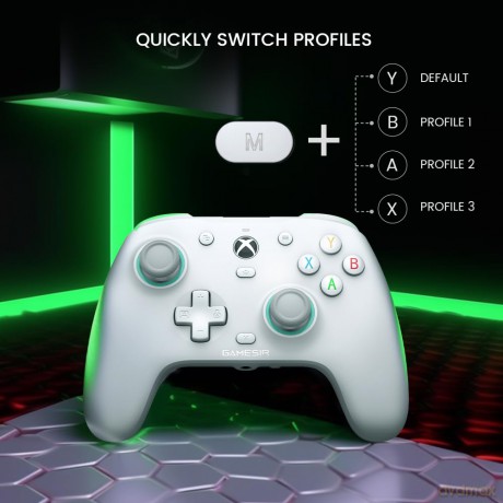 GameSir - G7 SE Multiplatform Gamepad (Hall-Effect Sticks) - White