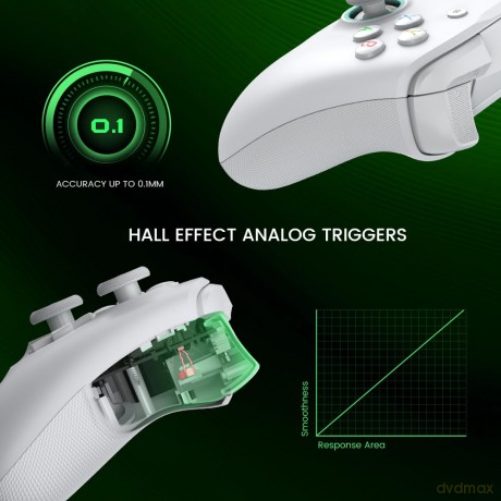 GameSir - G7 SE Multiplatform Gamepad (Hall-Effect Sticks) - White