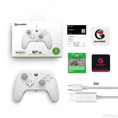 GameSir - GameSir G7 HE Multiplatform Gamepad - White