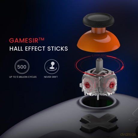 GameSir - Nova HD Multiplatform Gamepad (Hall-Effect Sticks) - Neon Teal