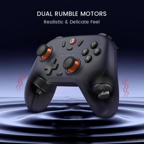 GameSir - Nova HD Multiplatform Gamepad (Hall-Effect Sticks) - Retro White