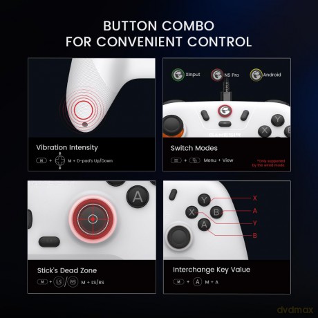 GameSir - Nova Lite Multiplatform Gamepad - Stellar White