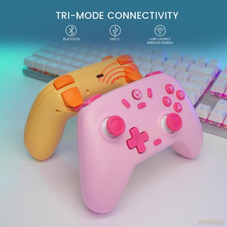 GameSir - Nova Lite Multiplatform Gamepad (Hall-Effect Sticks) - Blush Pink