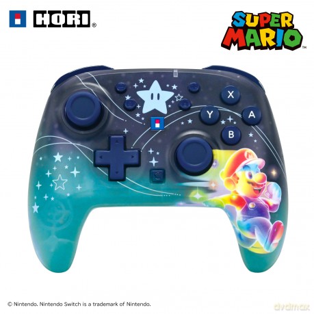 HORI - Wireless Horipad Turbo (Universe Mario) - Nintendo Switch 2 - Blue