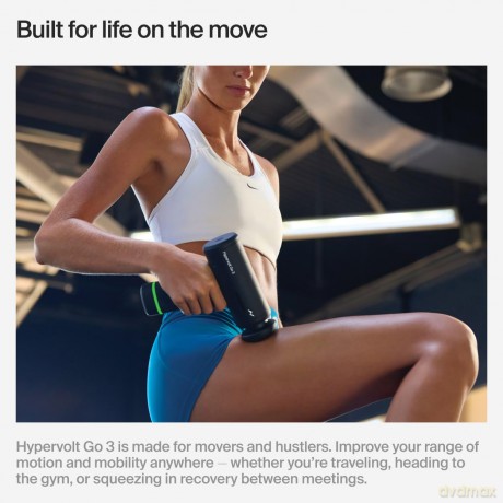 Hyperice - Hypervolt Go 3 Massage Gun