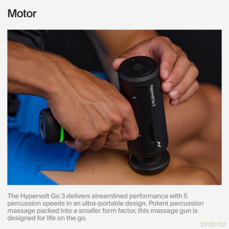 Hyperice - Hypervolt Go 3 Massage Gun