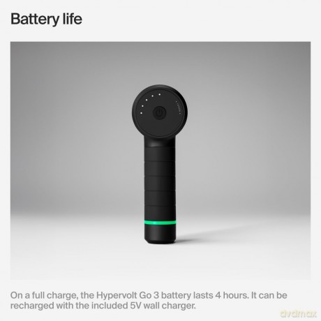 Hyperice - Hypervolt Go 3 Massage Gun