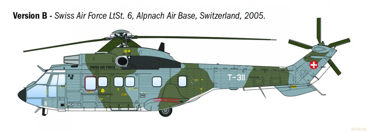 Italeri - AS332 Super Puma (489846)