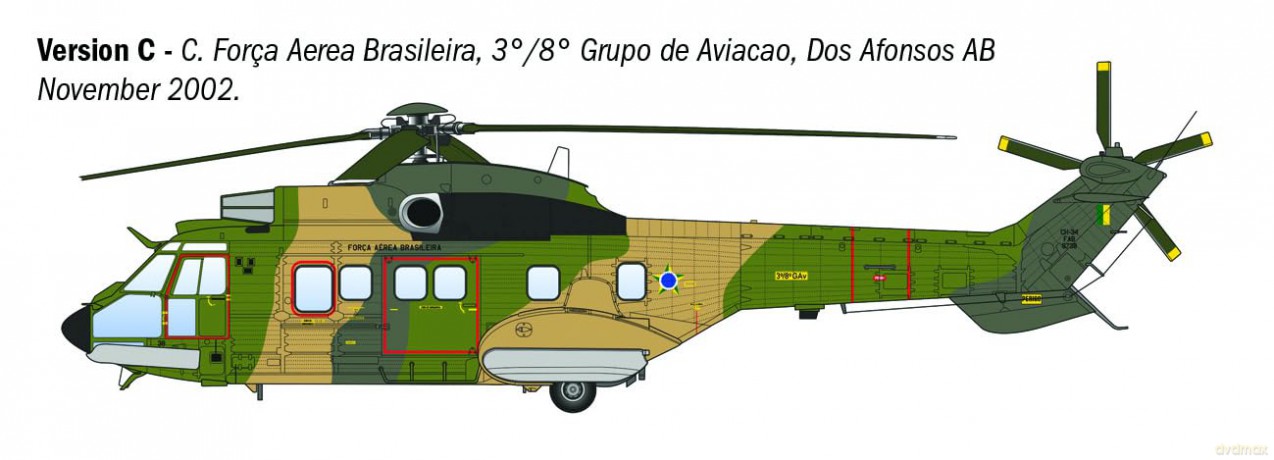 Italeri - AS332 Super Puma (489846)