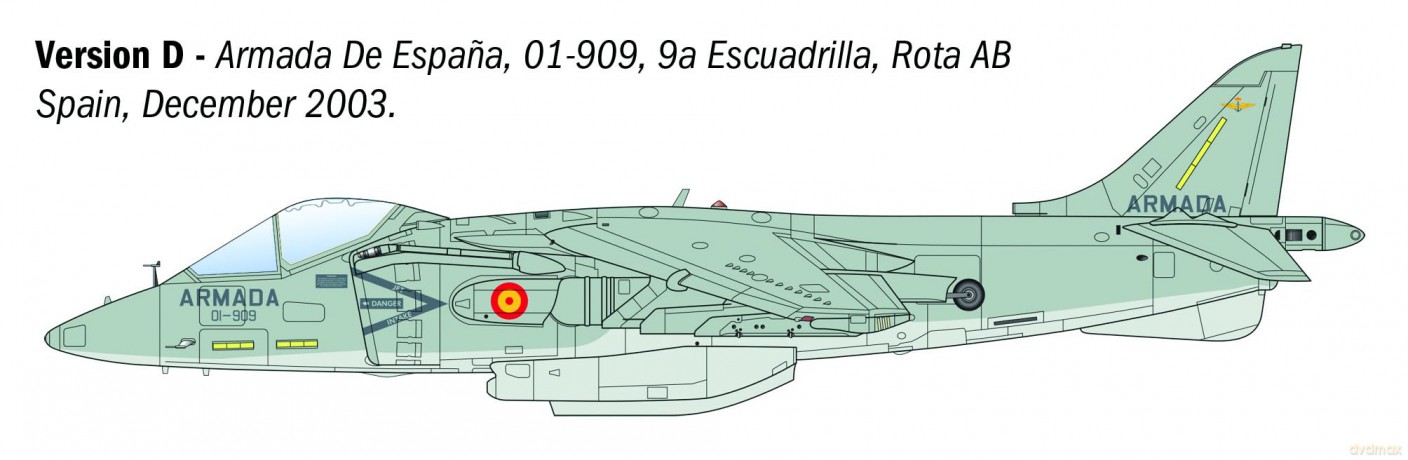 Italeri - AV-8B Harrier II (489844)