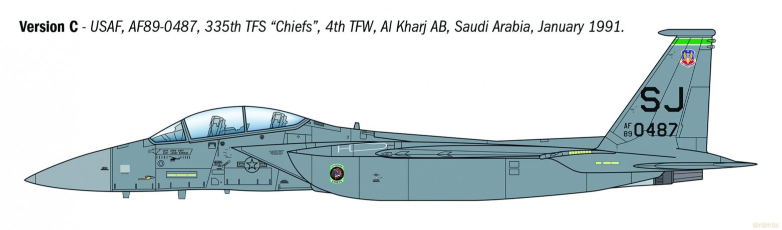 Italeri - F-15E Strike Eagle (489839)