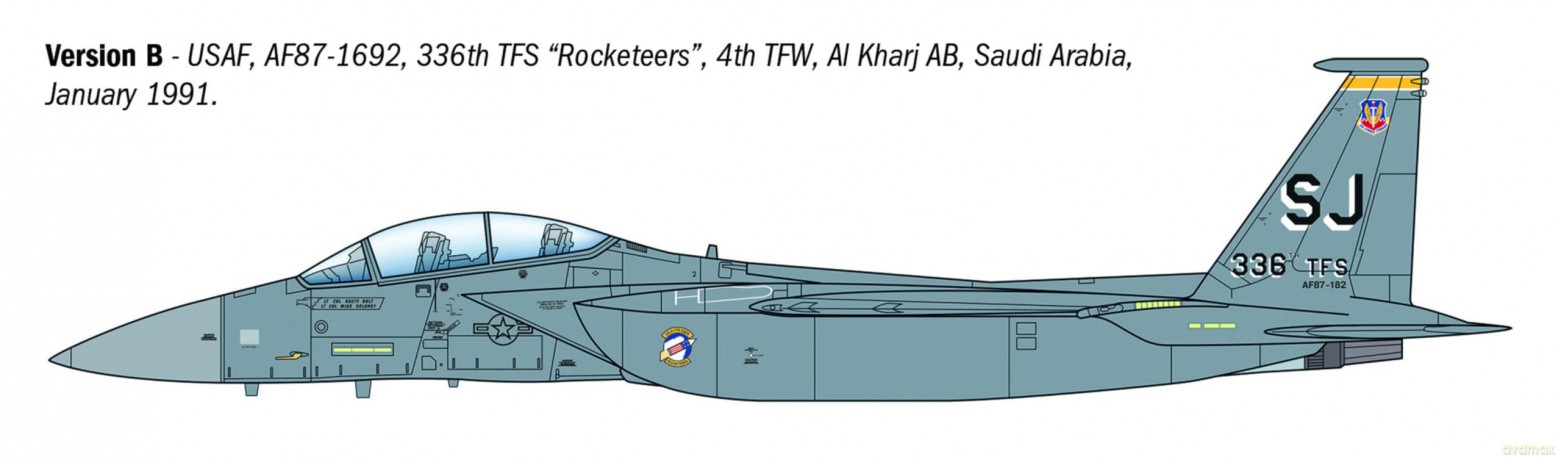 Italeri - F-15E Strike Eagle (489839)