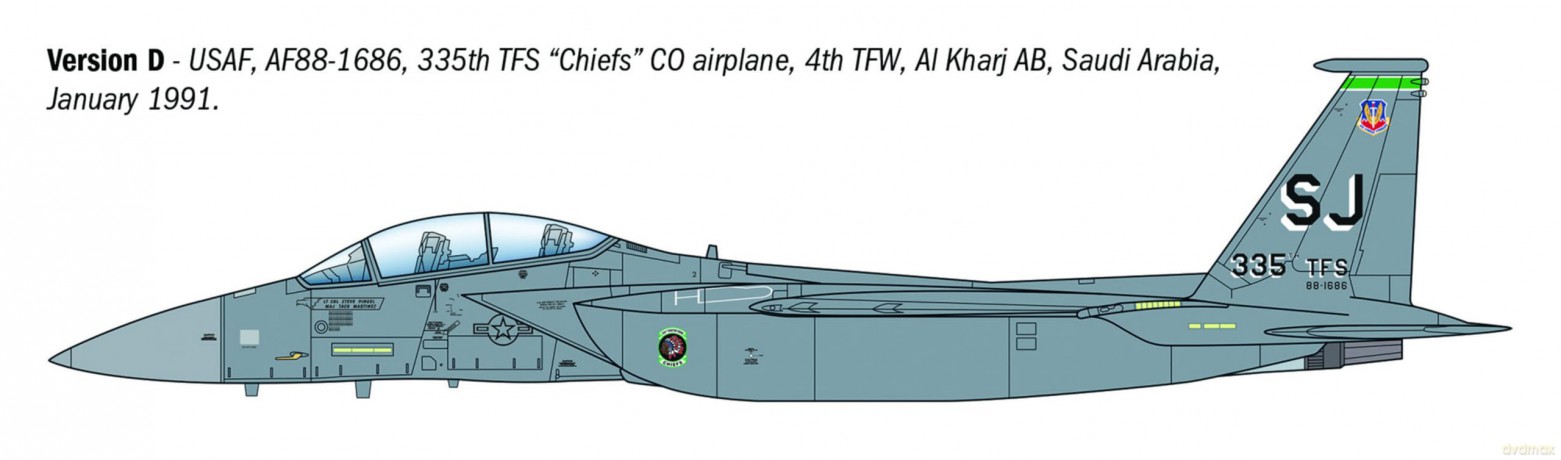 Italeri - F-15E Strike Eagle (489839)