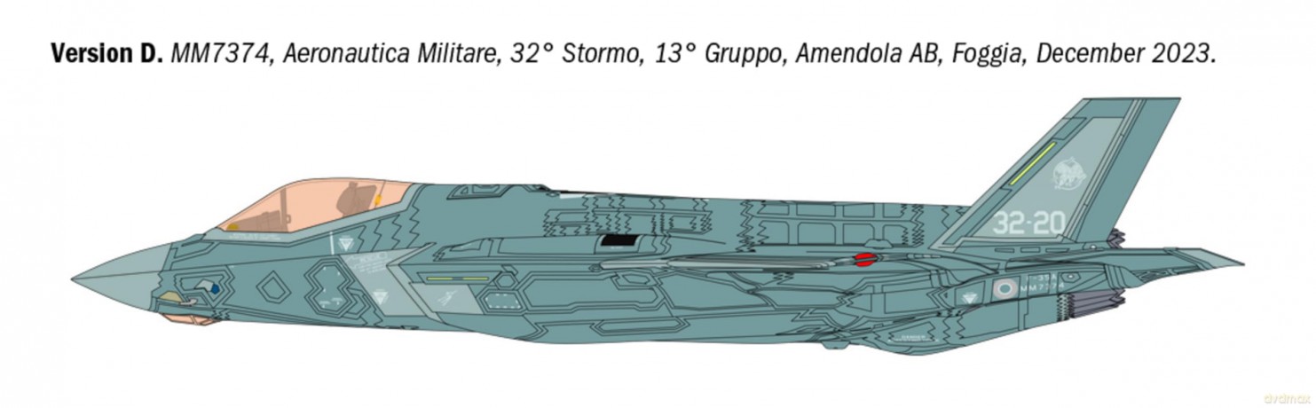 Italeri - F-35A Lightning II (Beast Mode) (489831)