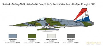 Italeri - F-5A Freedom Fighter (489659)